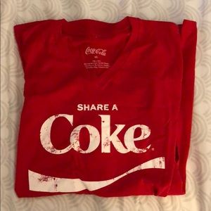 Short sleeve Coke shirt